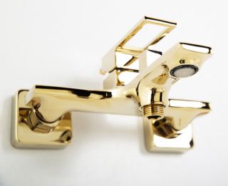 Смеситель для ванны BelBagno Luсe золото LUC-VAS-ORO